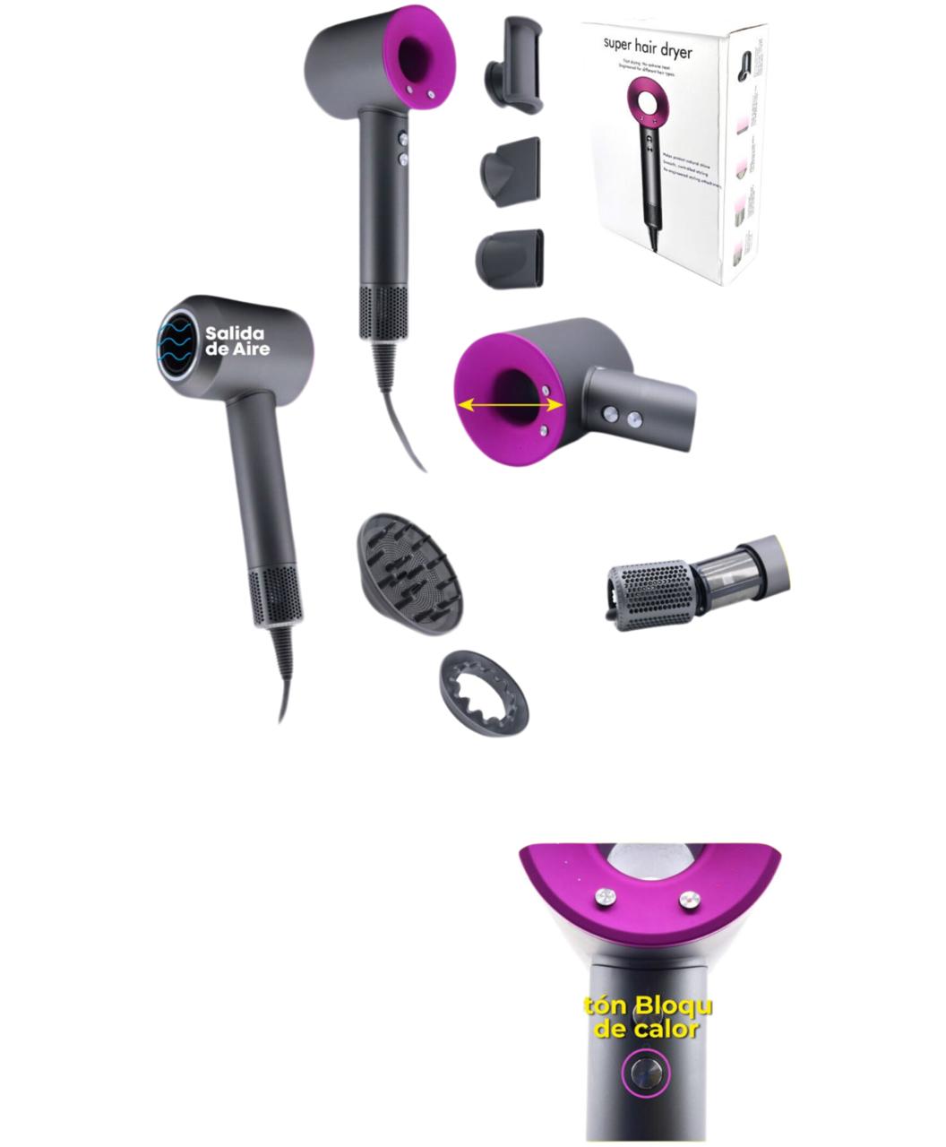 Super secador para cabello